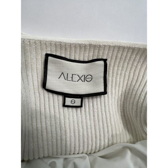 Alexis Bettie Knit Halter Top in White - Picture 5 of 5